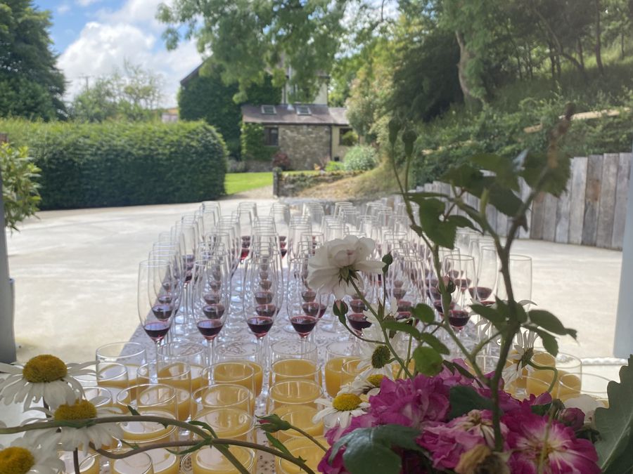 Welcome drink packages available for your wedding reception